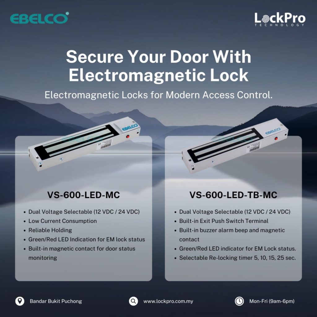 ebelco electromagnetic lock for door