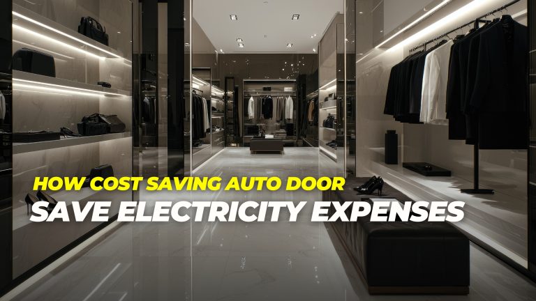 cost saving auto door