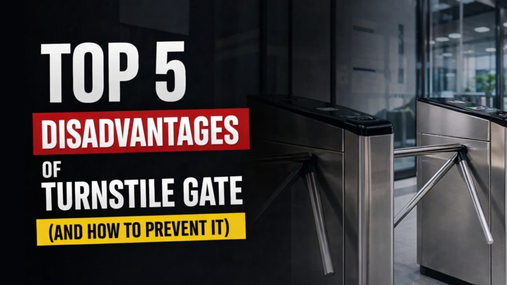 Disadvantages Of Turnstile Gate With Access Control